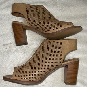 Solanz Open Toe Heels